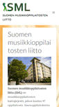Mobile Screenshot of musicedu.fi